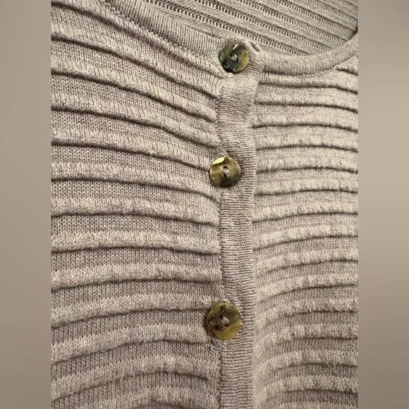 Mansted Ribbed Cotton Gradient Cardigan | Size Large - Picture 5 of 7